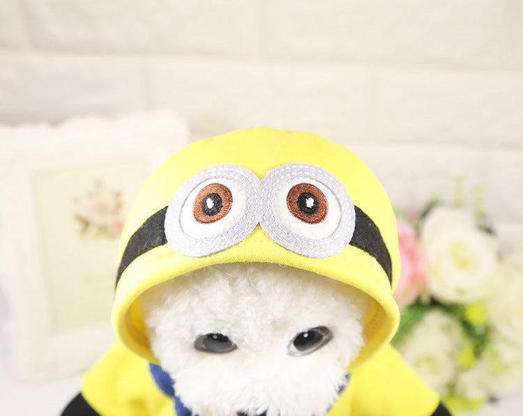 Cute Minion Pet Outfit