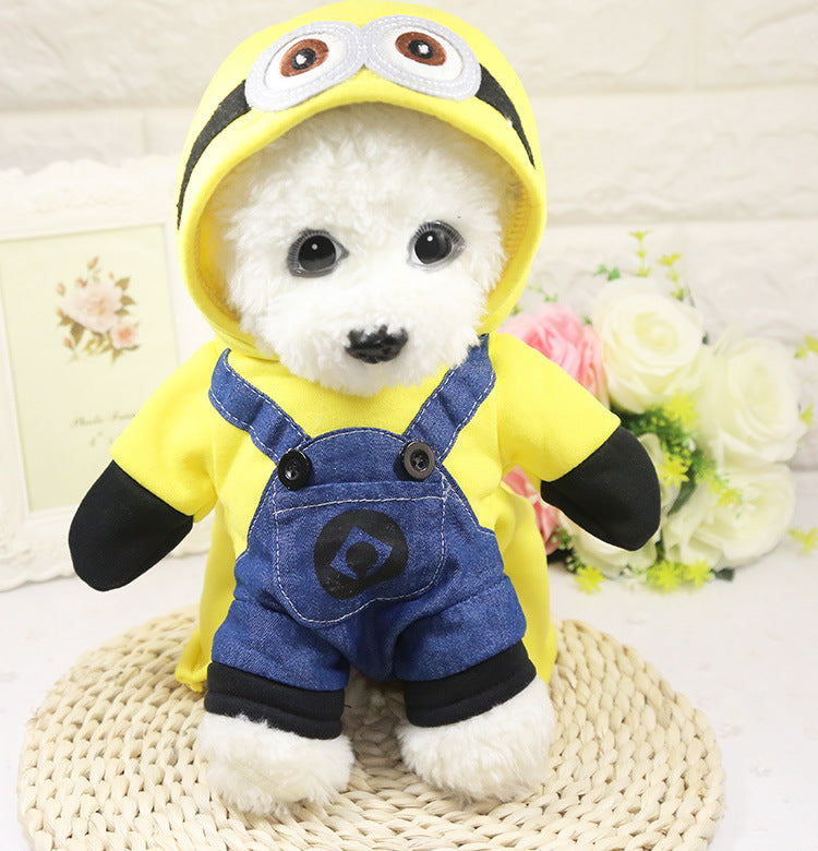 Cute Minion Pet Outfit